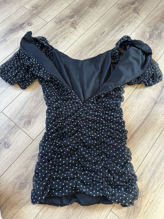 Къса рокля с точки Zara