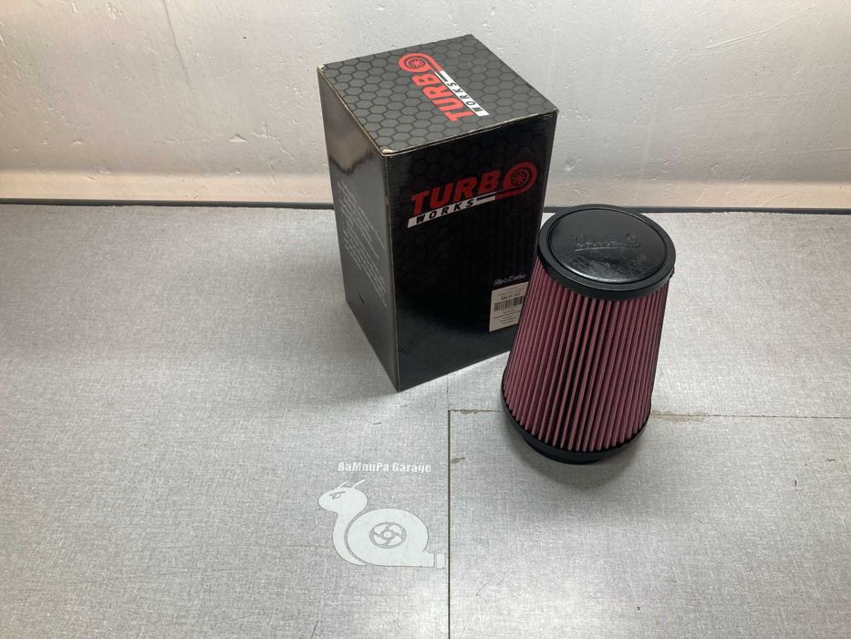 Конусен спортен филтър turboworks 76 89 102mm турбо универсален филтри