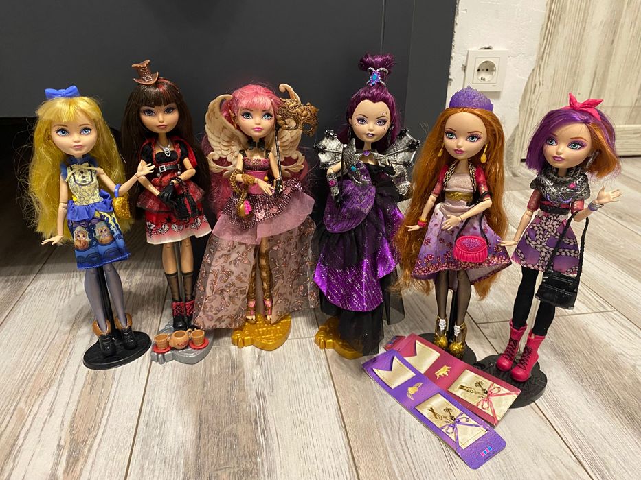 Куклы ever after high, monster high
