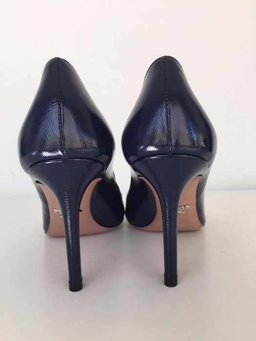 Pantofi PRADA, bleumarin, Made in Italy