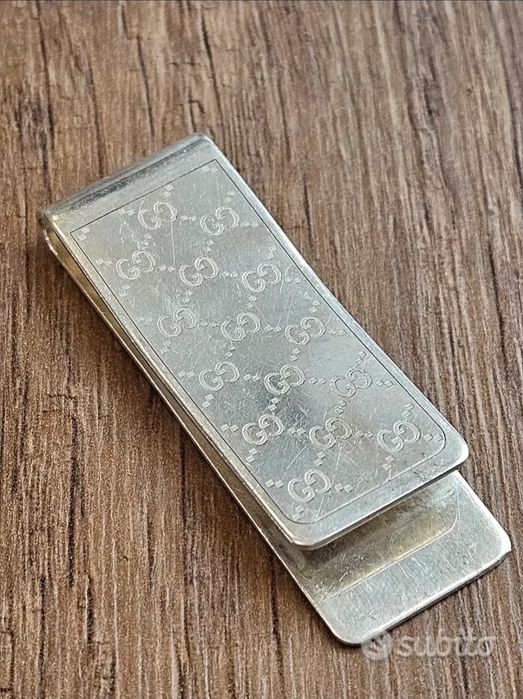 Clips pentru bancnote Gucci - Argint 925 original 100%