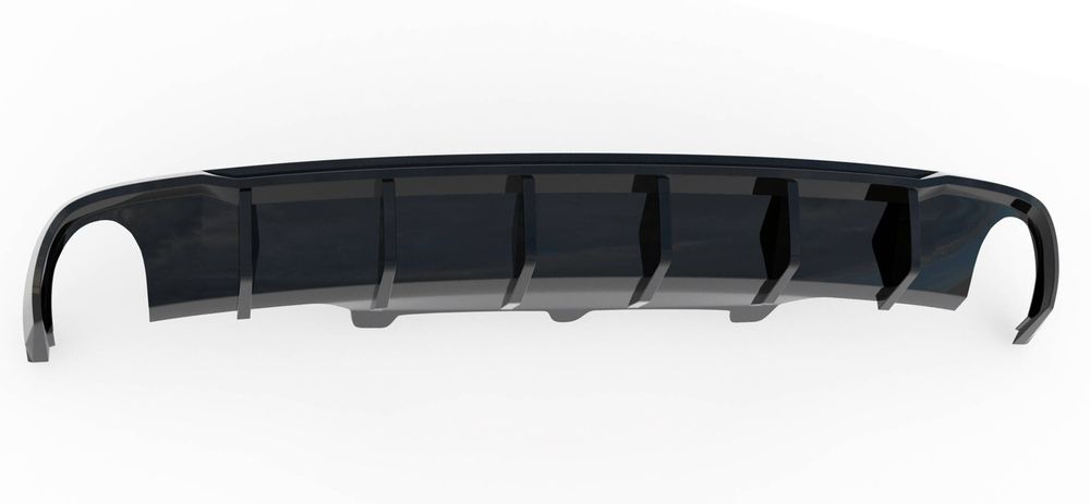 Дифузьор за задна броня Maxton design за Audi A6 C7 комби (2011-2014)