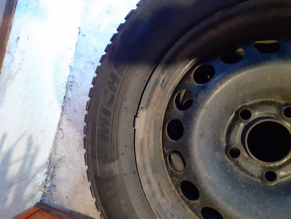 Set jante+anvelope iarna Michelin Alpin 5- 195/65 R15