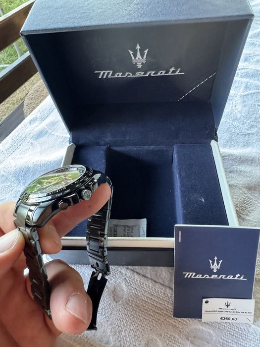 Ceas barbatesc Maserati Traguardo , NOU