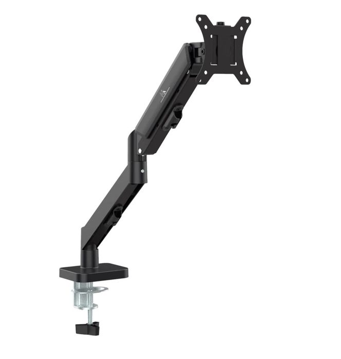Suport monitor Maclean, arc cu gaz, 17"-32", 2-10kg, negru, MC-133