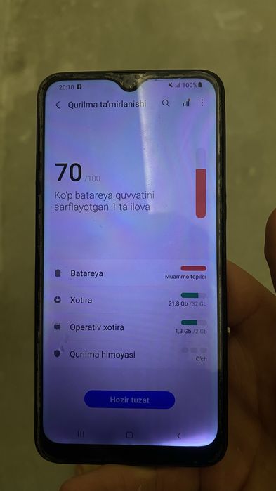 Samsung A10s telefon