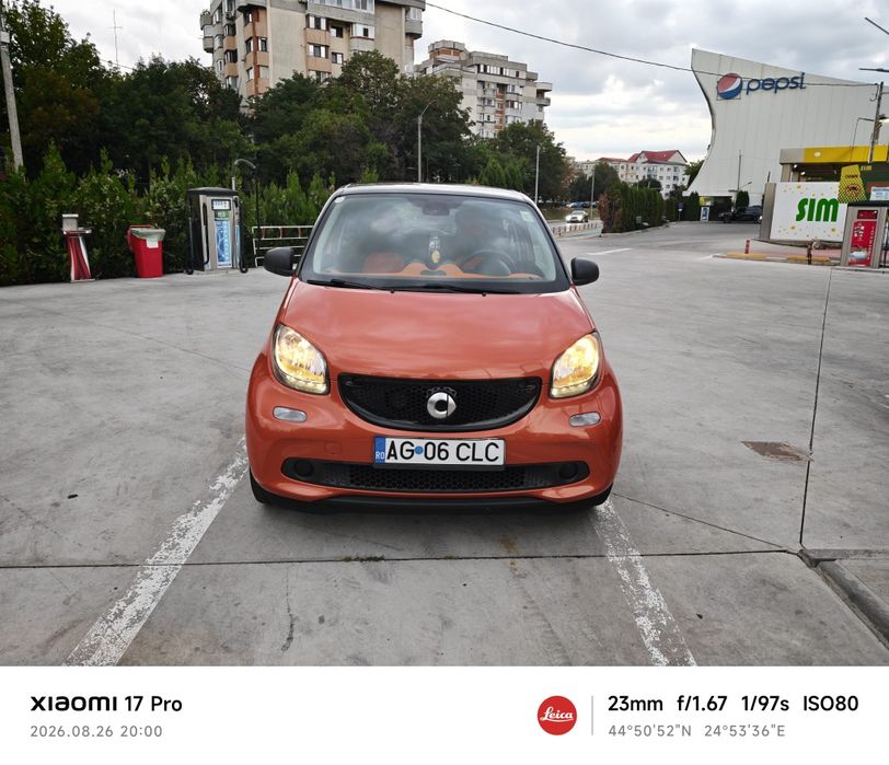 Smart Forfour Passion 2016 decembrie, 1.0 benzină, automat,