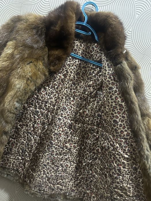 Детская норковая шуба