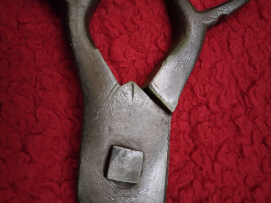 Огромна стара абаджийска ножица 19 век