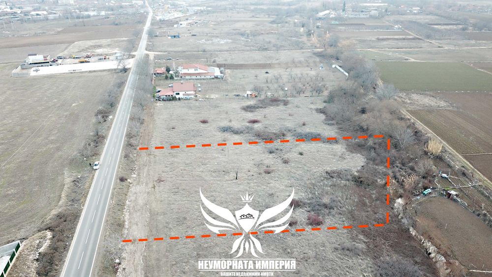 Под наем земя, парцел, паркинг 3037кв.м. в Асеновград, първа линия