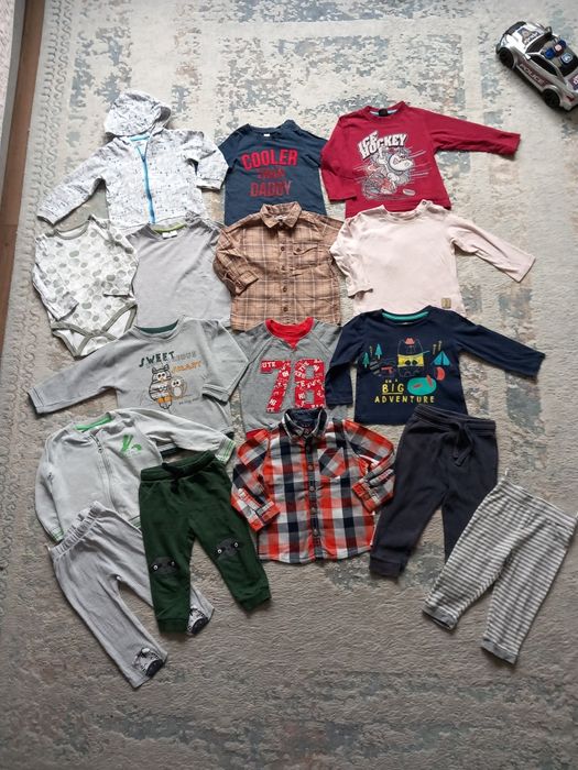 Lot hăinuțe baiat marimea 86