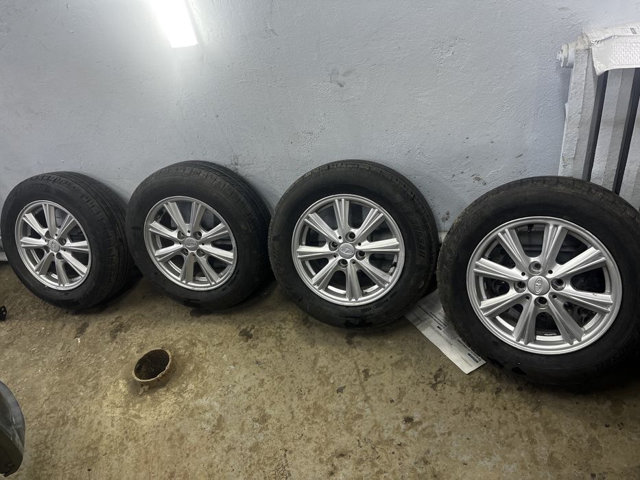 Атика 14 диски с резиной