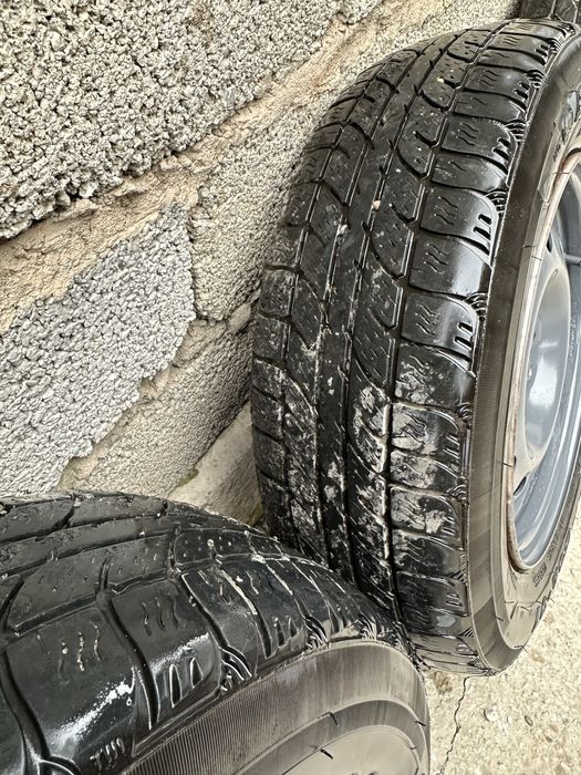 4 Баллоны с дисками крашеные