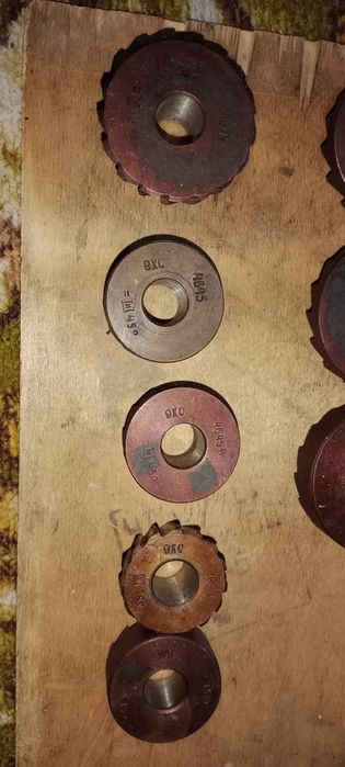 Набор развёрток и шарошек