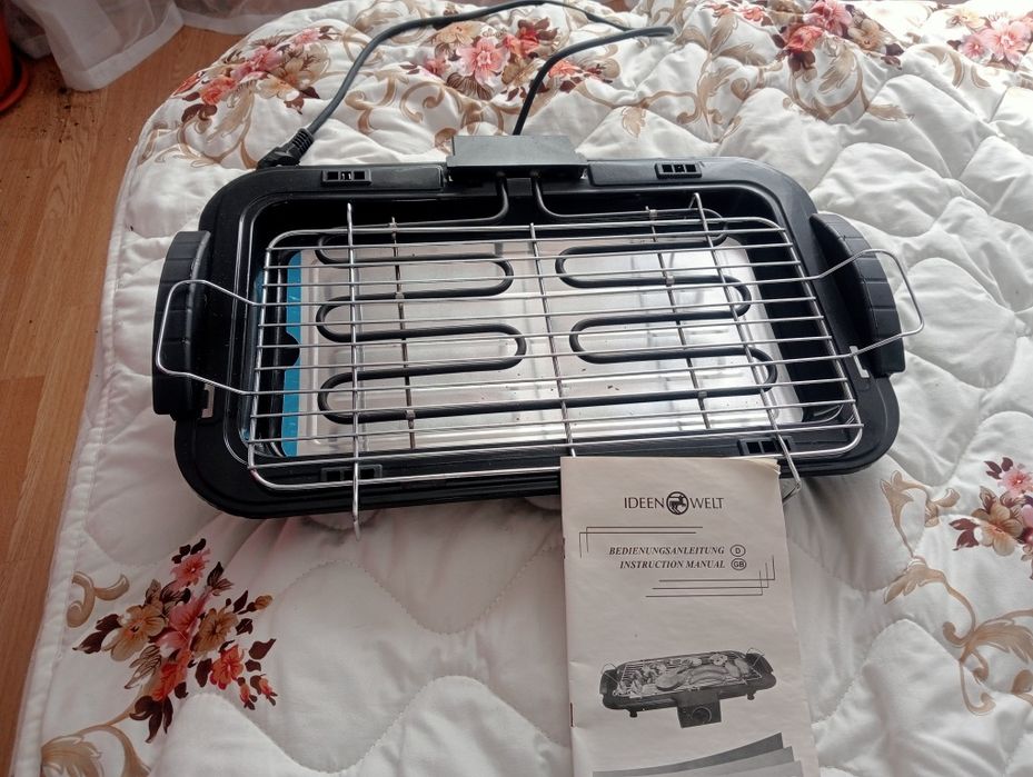 Электро гриль новый