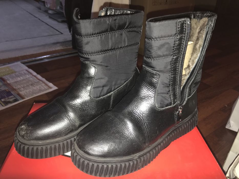 Зимние полусапожки