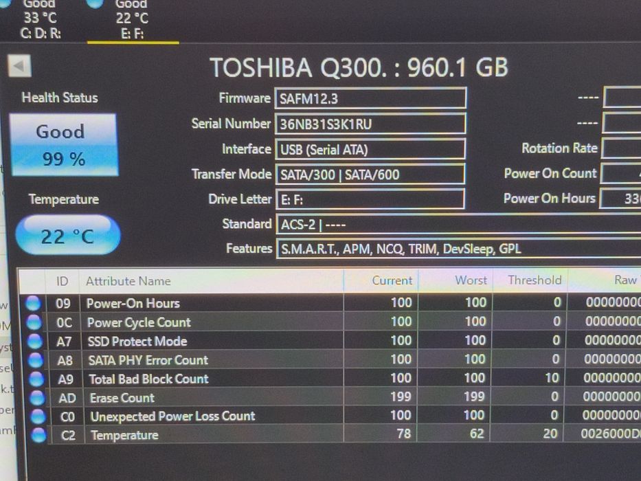 SDD 1TB WD și Toshiba