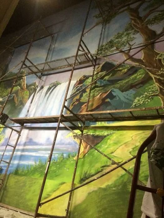 Қабырғаға көркем сурет салу | Муралдар | Граффити