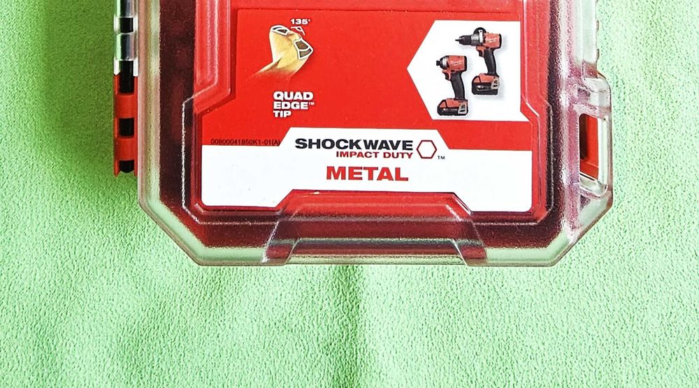 Нов Комплект свредла 1/4 HSS-G Titanium Milwaukee 10 броя