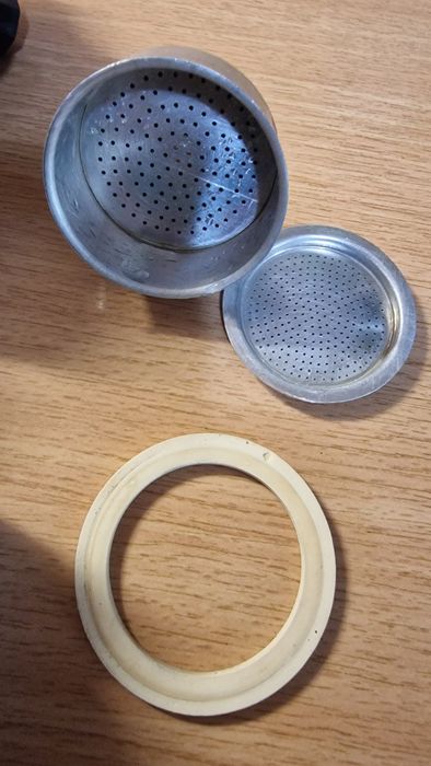 Filtrul de cafea, Bialetti, Moka Express, Aluminiu, 60 ml, Argintiu