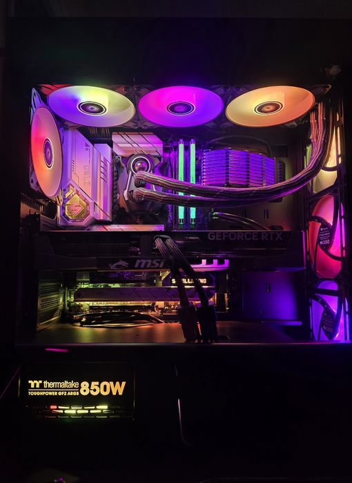 Гаранция 4+г.* RTX 5070* 2К/4К Мощен геймърски/работен  компютър