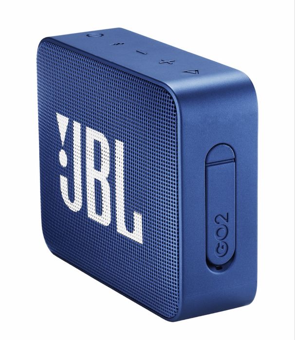 Boxa portabila JBL Go 2, Bluetooth, waterproof IPX7, albastru, NOU