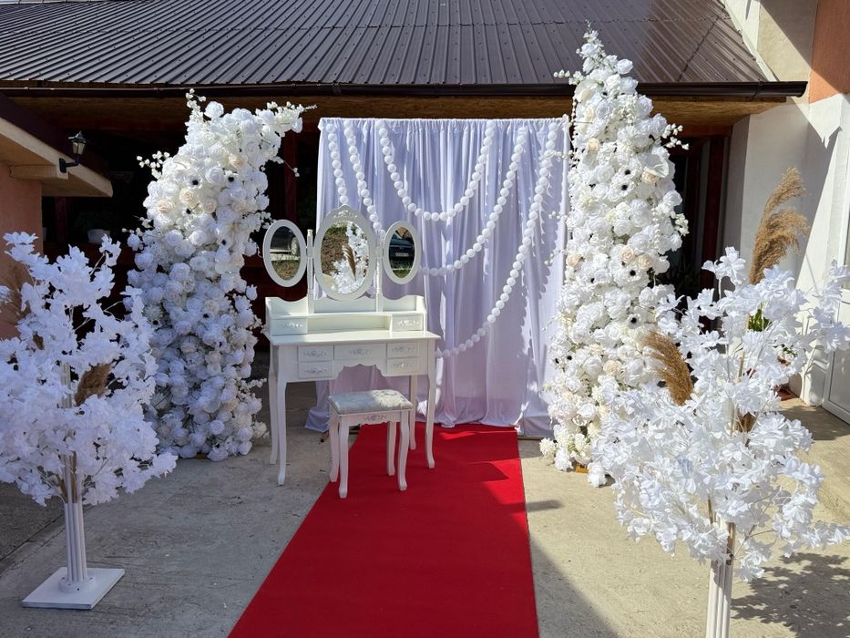 Decor nunta gatit mireasa aranjament