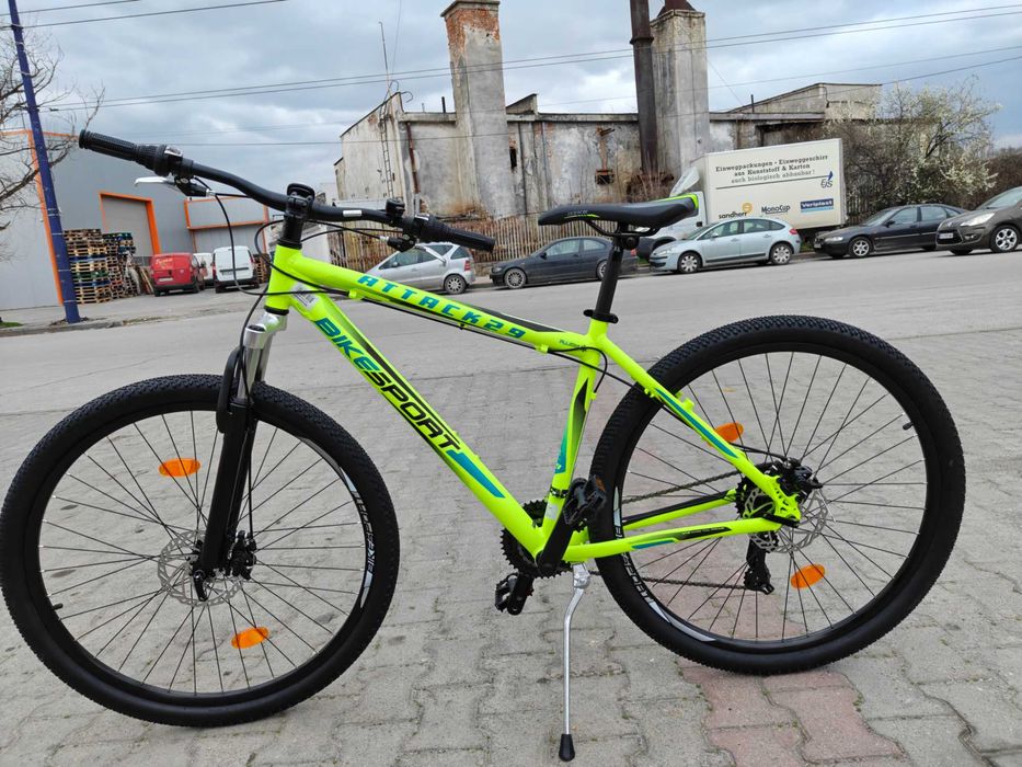 Алуминиев велосипед 29" Bikesport ATTACK жълт