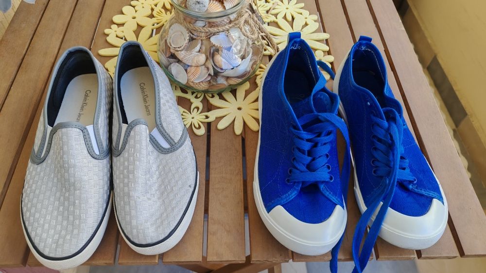 Два чифта летни обувки на Calvin Klein