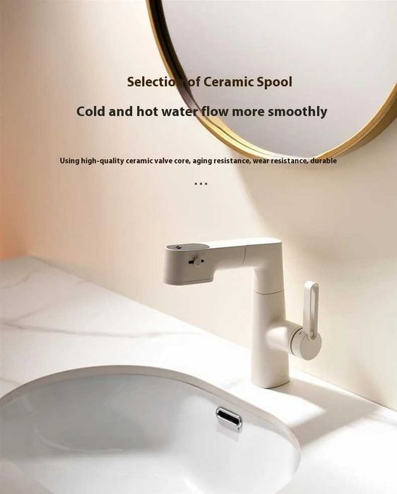 Смесител за баня с 3 режим и издърпваща се глава - W140