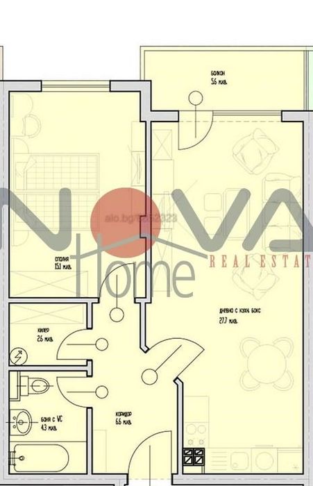 Продава се Двустаен апартамент в Варна, Виница - 88 кв.м за 760 €/кв.м - Снимка #9