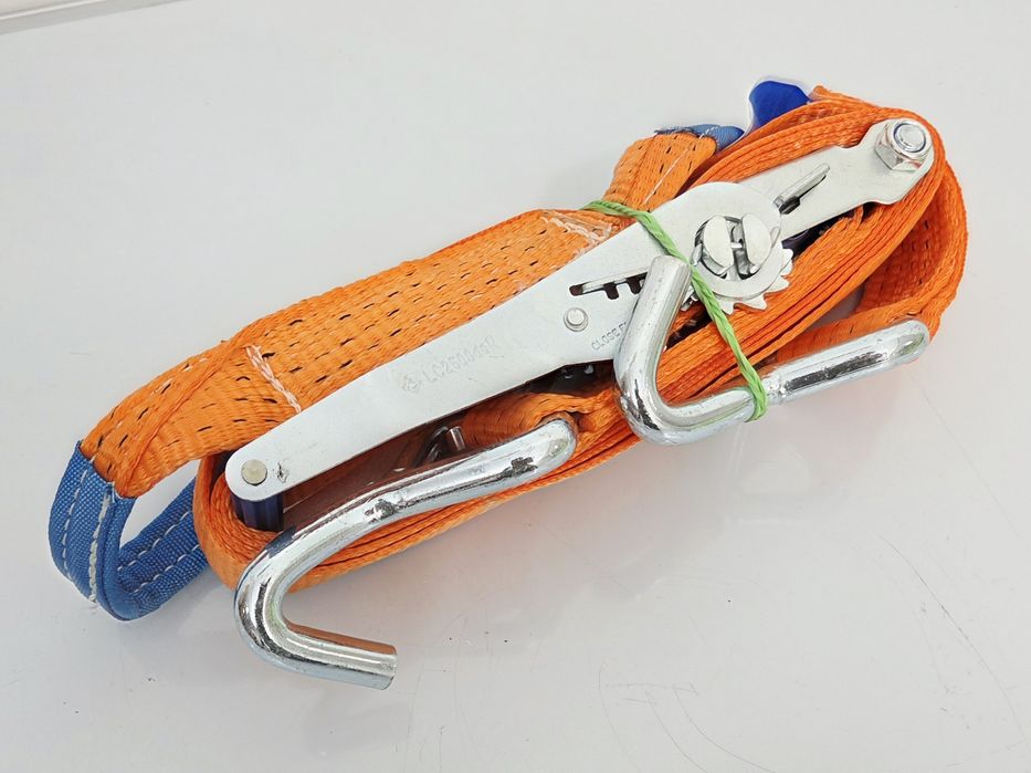 chinga auto 3t/3,3m/50mm cu adaptor fixare in 2 puncte