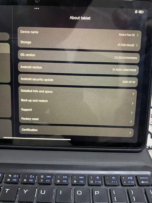 Planshet. Планшет Redmi Pad SE. Mart oyida olingan