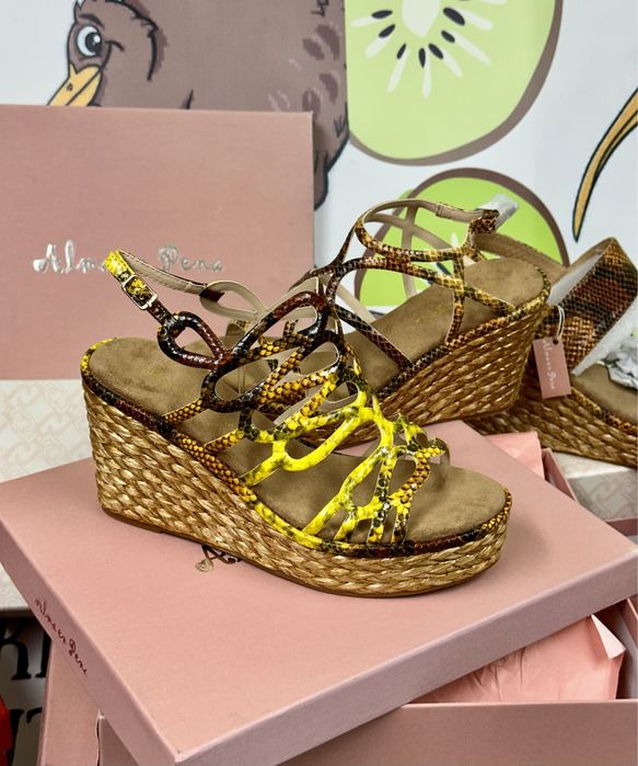 Дамски сандали Alma en Pena 38-39 НАМАЛЕНИ последни бройки