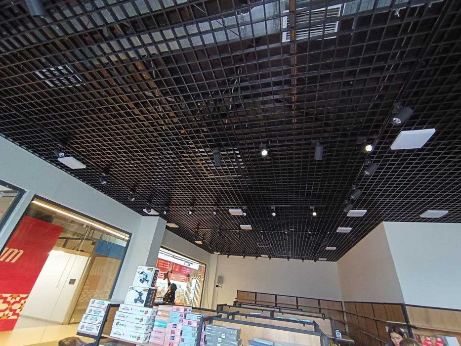 Грильято потолок | Грилято | сеточный потолок | клеточный | Grilyato |