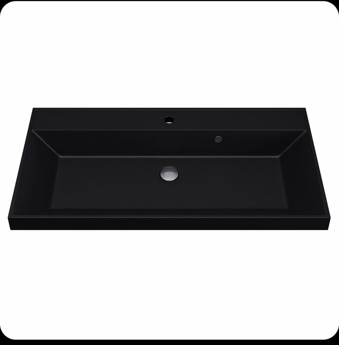 Раковина черная