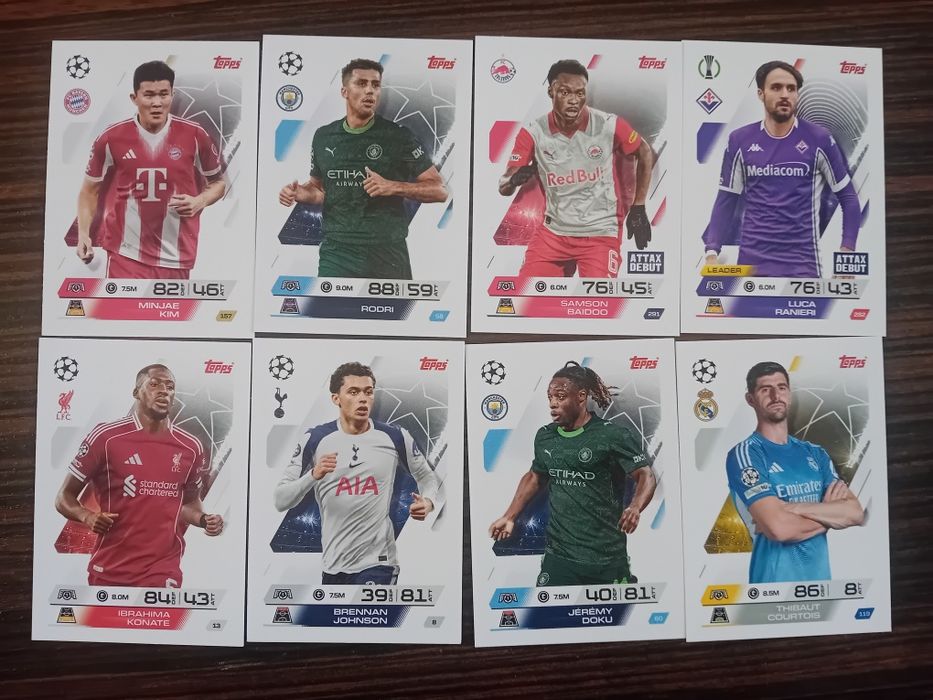 Карти Champions league Match Attax 2025/2026