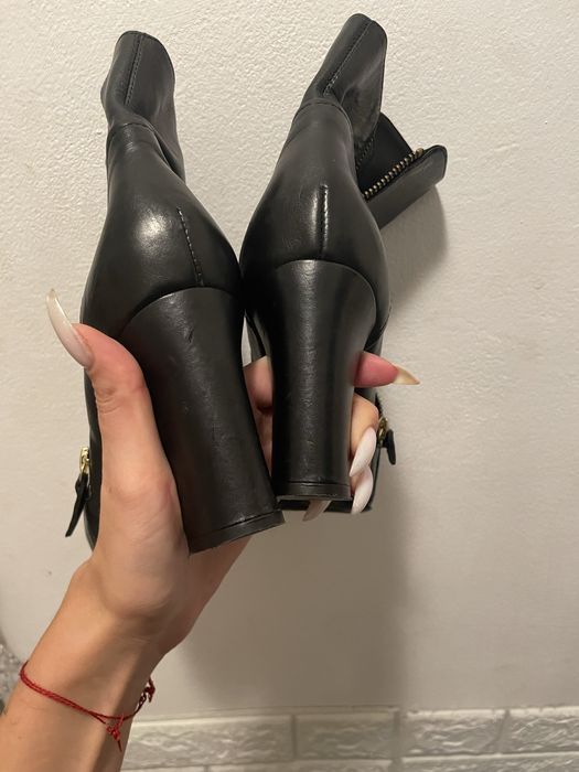 Дамски кожени боти