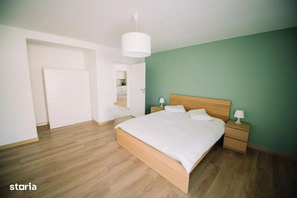 Ap cu 2 camere la cheie, mobilat/utilat + parcare inclusă-105.000 euro
