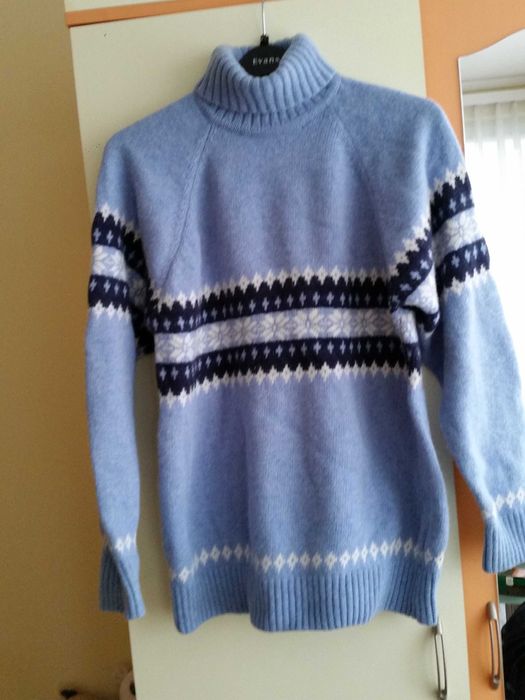 Планинар вълнено мъжко поло Без забележки Размер Л