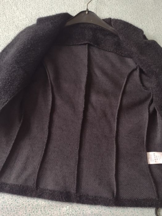 Елегантно мекичко черно сако р.S