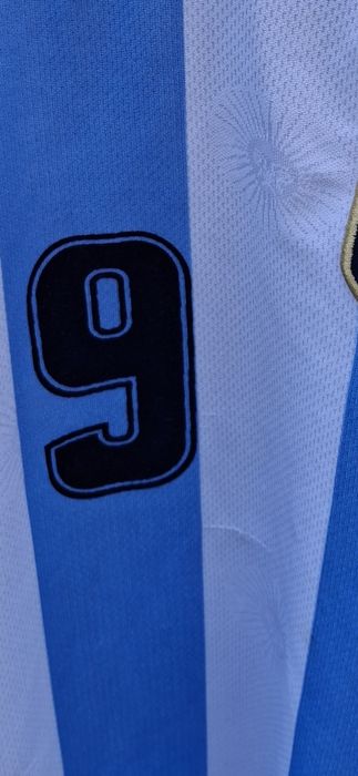 Оригинална  ретро  тениска на Аржентина  BATISTUTA  9