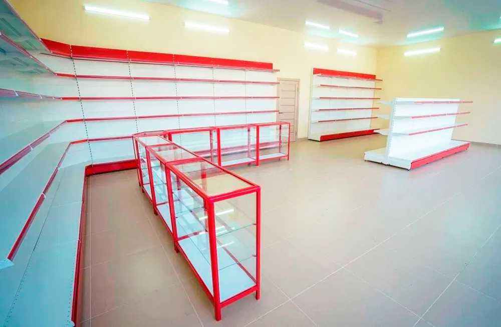 Прилавок витрина, metal oynaly vitrina va prilavkalar