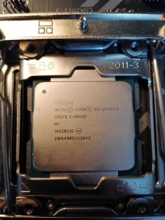 12я/24п Xeon E5 2676V3 + X99 DM3 (DDR3) + радиатор VRM + Память