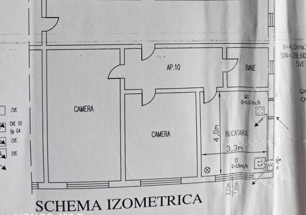Apartament 2 camere mobilat