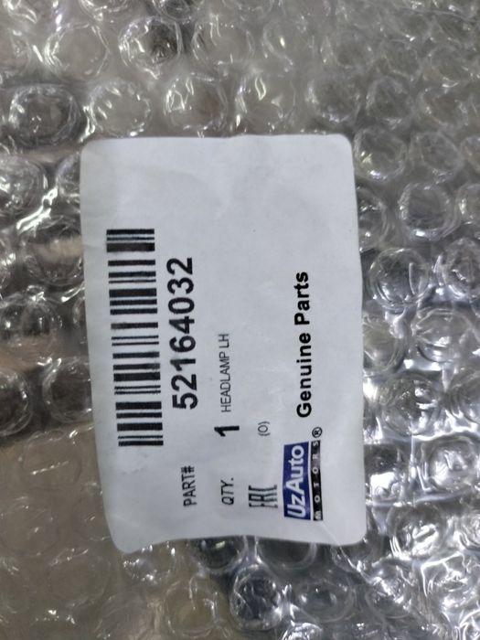 фара на Шевроле оникс