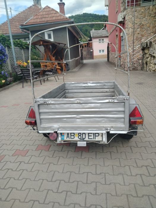 Remorcă pe o axă cu acte la zii !!