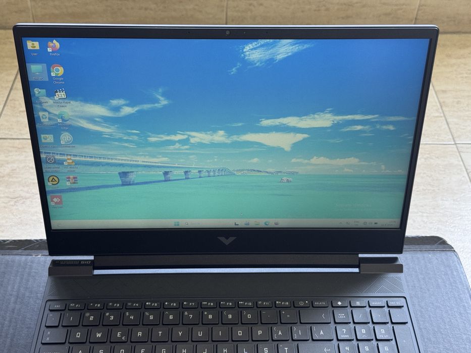 HP Victus 15 Gaming / 15.6" инча / NVIDIA / AMD RYZEN 5 5600U / RAM 8GB / SSD 256GB / Гаранция!