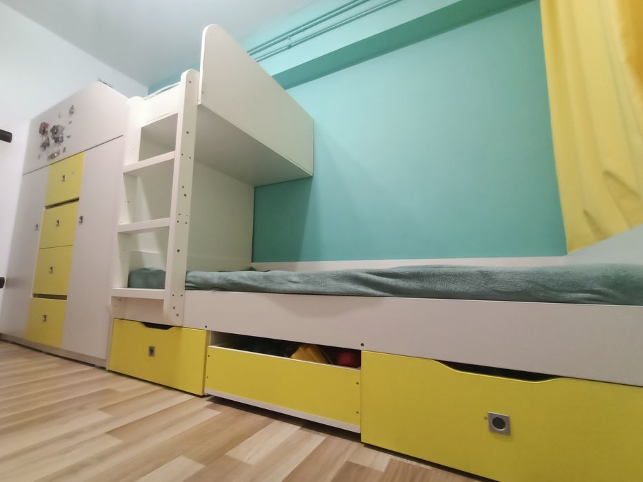 Pat supraetajat, suprapus 45 cm