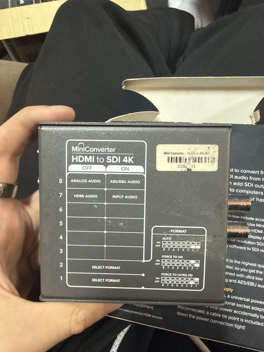 Blackmagic Mini Converter HDMI to SDI